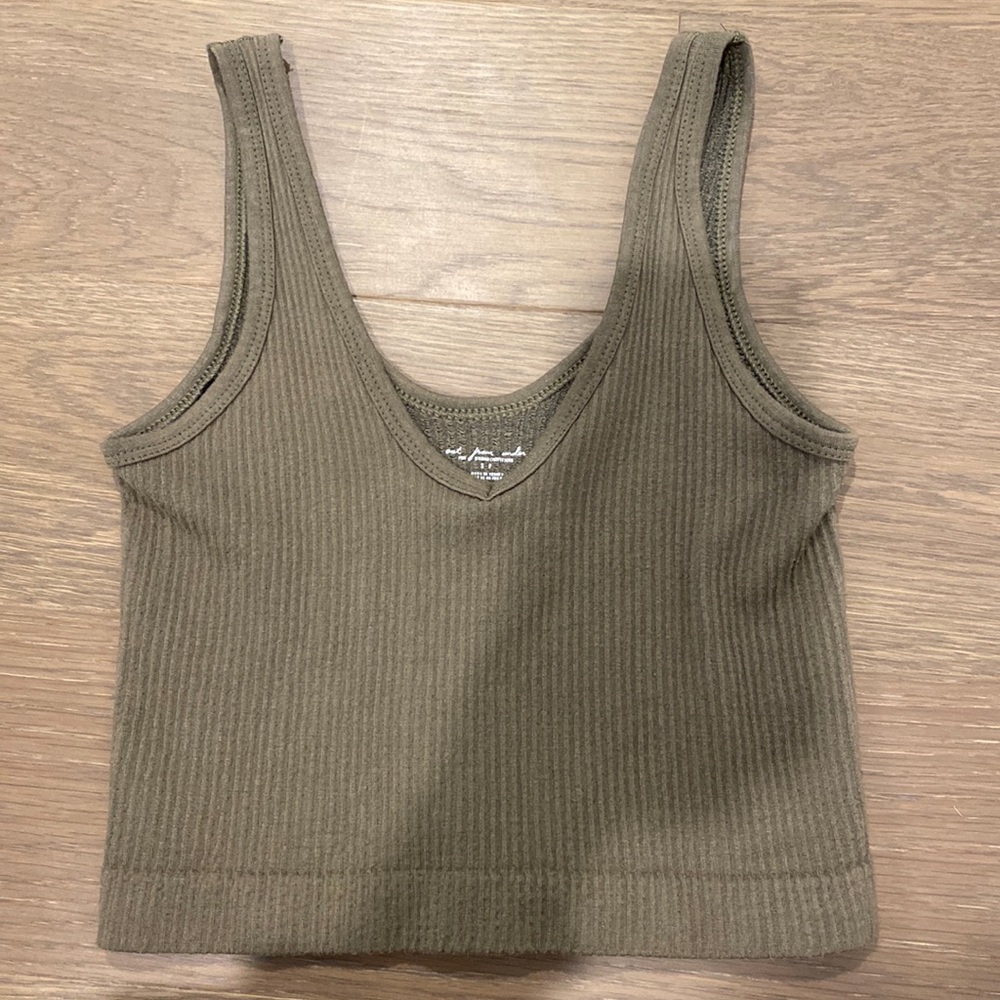Urban Outfitters olive tank top